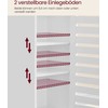 Songmics Vasagle Aukštas įrenginys su 3 atvirais skyriais