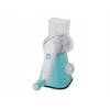 Decorative spiral vegetable slicer grater