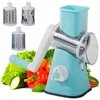 Decorative spiral vegetable slicer grater