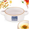 Orion Keramikinis Dubuo 800 ml - Gili Lėkštė su Rankenomis - Universalus Naudojimas