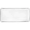 Stačiakampis stiklinis serviravimo padėklas 30 × 14 × 2 cm