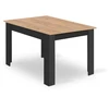 Oskar Dining table Leobert. ruda col./juodas col.. 120x8x75cm