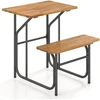 Stalas su suolu 81.3×69.9×74.9 cm 1 vnt.