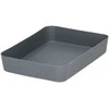 Stalčiaus dėklas Springos 26x18 cm, pilkas