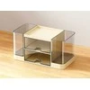 Stalčiukų biuro organizatorius 19,5x10 cm plastikinis