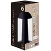 LED Stalo Lempa 21 cm Juoda - Įkrovimo Lempa - Vidaus Apšvietimas