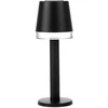 Globo Toys Stalinė saulės energija įkraunama LED lempa, juoda, 8 × 8 × 21,5 cm