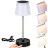 Ambiance LED stalinė lemputė, reguliuojamo aukščio, baterijomis, balta