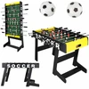 Stalo futbolo stalas, sulankstomas, 22 figūrėlės, 120 × 80 × 60,5 cm