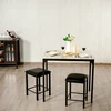 Stalo komplektas 90 x 60 x 82 cm 3 vnt.