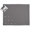 Bertoni Arco Orion Stalo kilimėlis Stačiakampis Pilkas 33,5x26 cm Su Sniego Pūku