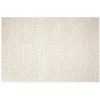 Carla Home Styling Collection Stalo kilimėlis 45x30 cm Kreminė spalva Aukso siūlų