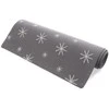 Pepco Orion stalo bėgiklis Kalėdoms 130x32 cm sidabrinė snaigė
