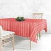 Excellent Houseware Šventinė staltiesė 180x130 cm raudona - atspari dėmėms