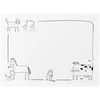 Orion Stalo padėklas 35x25 cm Su gyvūnų raštu