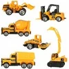 Statybinės technikos automobilių komplektas 6 vnt