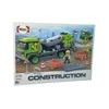 Lean Toys Statybinių mašinų konstruktorius, 369 detalės