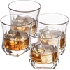 Stiklinės 300 ml, skaidrios, 9 × 9 × 9,5 cm, 4 vnt.