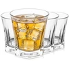 Stiklinės 300 ml, skaidrios, 9 × 9 × 9,5 cm, 4 vnt.
