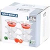 Glasmark Stiklinės lėkštės Vilde 420 ml, 6 vnt.