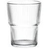 Stiklinės, rievėtos, skaidrios, 380 ml, 6 vnt.
