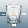 Stiklinės Vilde 280 ml, 6 vnt.