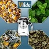 Stiklinis arbatinukas su arbatos filtru Vilde, 600 ml