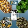 Stiklinis arbatinukas su filtru Vilde 680 ml