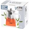 Stiklinis arbatinukas su nerūdijančio plieno sieteliu Vilde 920 ml