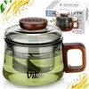 Lumarko Stiklinis arbatinukas su sieteliu Vilde 240 ml