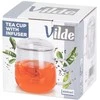 Lumarko Stiklinis arbatos puodelis su sieteliu Vilde 400 ml