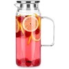 Stiklinis ąsotis su dangčiu 1,5 l