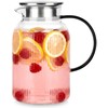 Stiklinis ąsotis su dangteliu 1,5 l