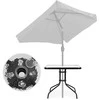 MultiGarden Stilingas sodo stalas 80x80 cm