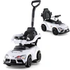Stumdomas automobilis baltas