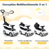 Stumdomas automobilis baltas