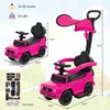 Stumdomas automobilis Juoda/Rožinė/Raudona