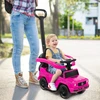 Stumdomas automobilis Juoda/Rožinė/Raudona