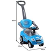 Stumdomas automobilis mėlynas