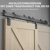 Stumdomų durų apkaustų komplektas 183 cm