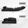 Sulankstoma grindų sofa 172 x 55 x 20 cm