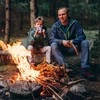 Outsunny 2 vietų sulankstoma kėdė, kempingo kėdė su porankiais ir šonine kišene, lauko sulankstoma kėdė, atlaikanti iki 240 kg, lengvai paminkštinta žvejybos kėdė, sodo kėdė sodui, stovyklavimui, paplūdimiui