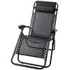 Garden lounger beach chair folding gravity zero