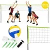 Movepro Sulankstomas ir patvarus tinklinio tinklas 600x240 cm