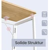 Sulankstomas kompiuterio stalas 80 x 40 x 74 cm