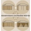 Songmics Sulankstomas paviljonas 6 x 3 m