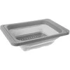 KOOPMAN Orion Silikoninis Koštuvas 39x26,5 cm Sulankstomas su Rankenomis