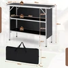 Sulankstomas stalas 110 x 38 x 88 cm
