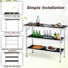 Sulankstomas stalas 110 x 38 x 88 cm