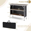 Sulankstomas stalas 110 x 38 x 88 cm